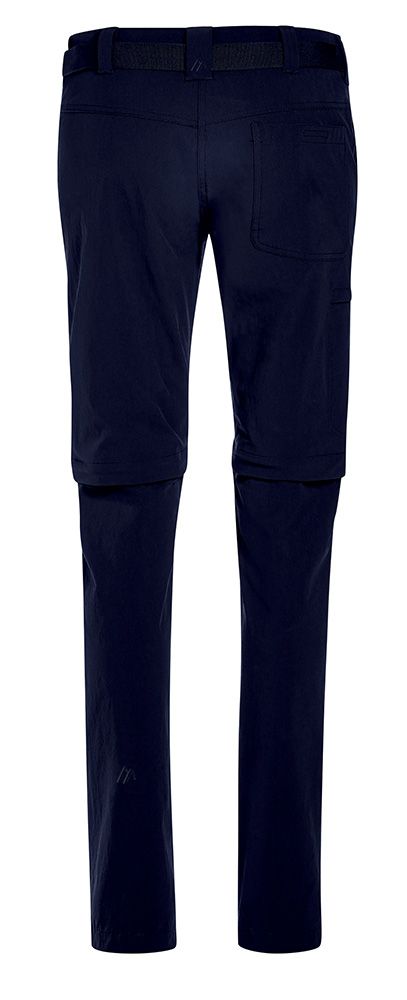 Maier Sports Inara Slim Zip Off Damen Wanderhose Kurzgröße night sky Produktbild 1