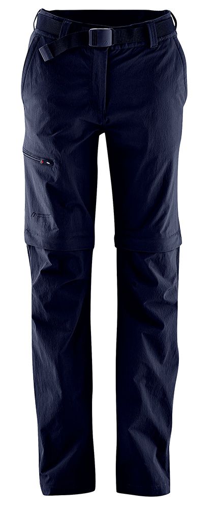 Maier Sports Nata Zip-Off Damen Wanderhose Kurzgröße night sky Produktbild 0
