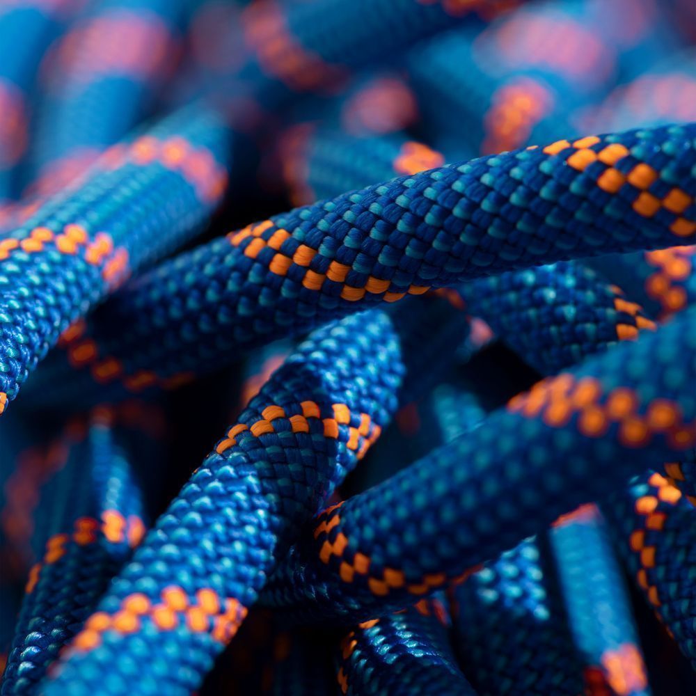 Mammut 7.5 Alpine Sender Dry Rope dry standard Kletterseil blue-safety orange Produktbild 1