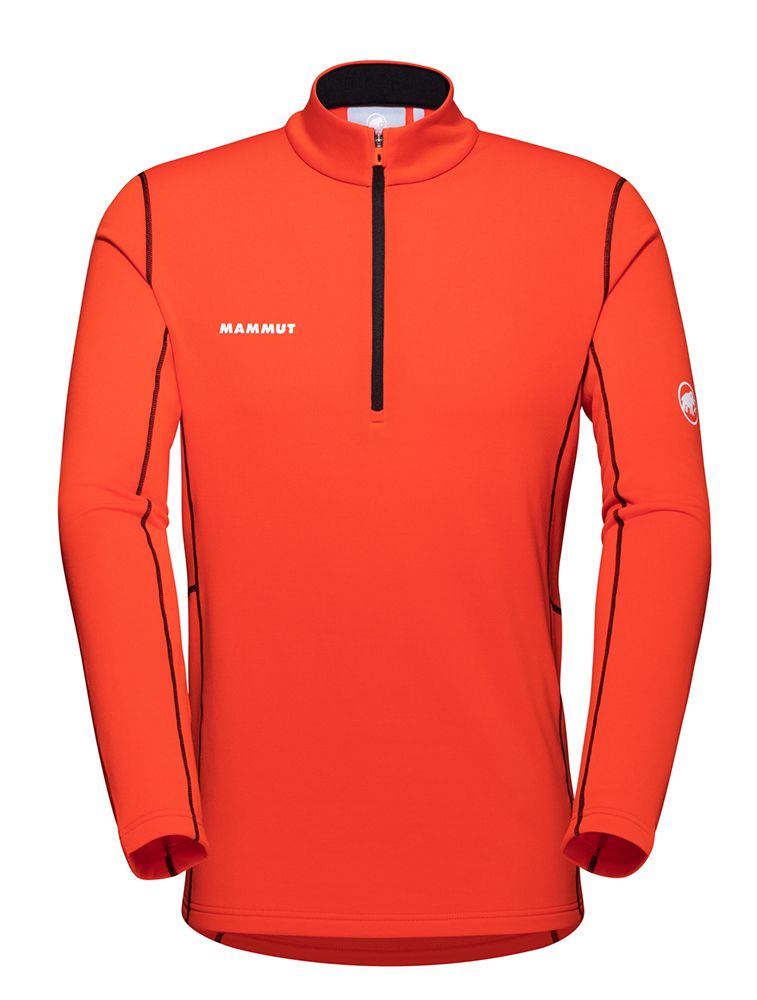 Mammut Aenergy ML Half Zip Pull Herren Longsleeve hot red-black Produktbild 0
