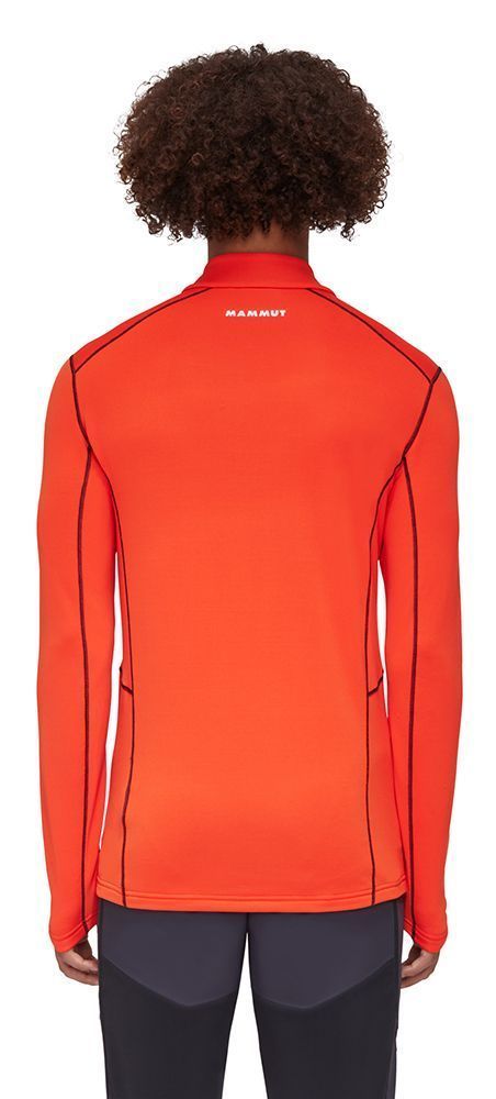 Mammut Aenergy ML Half Zip Pull Herren Longsleeve hot red-black Produktbild 2