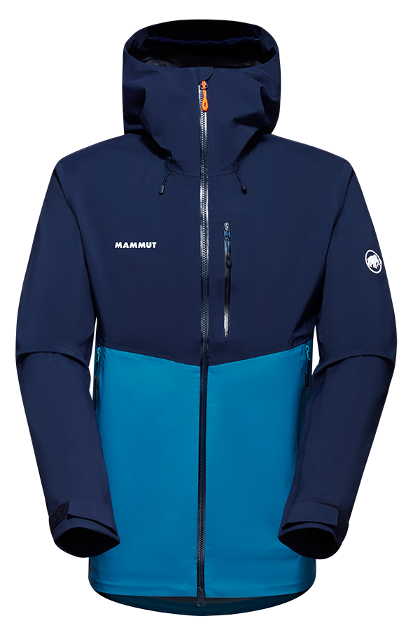 Mammut Alto Guide Hs Hooded Jacket Herren Hardshelljacke deep ice-marine Produktbild 0
