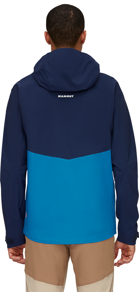 Mammut Alto Guide Hs Hooded Jacket Herren Hardshelljacke deep ice-marine Produktbild 2