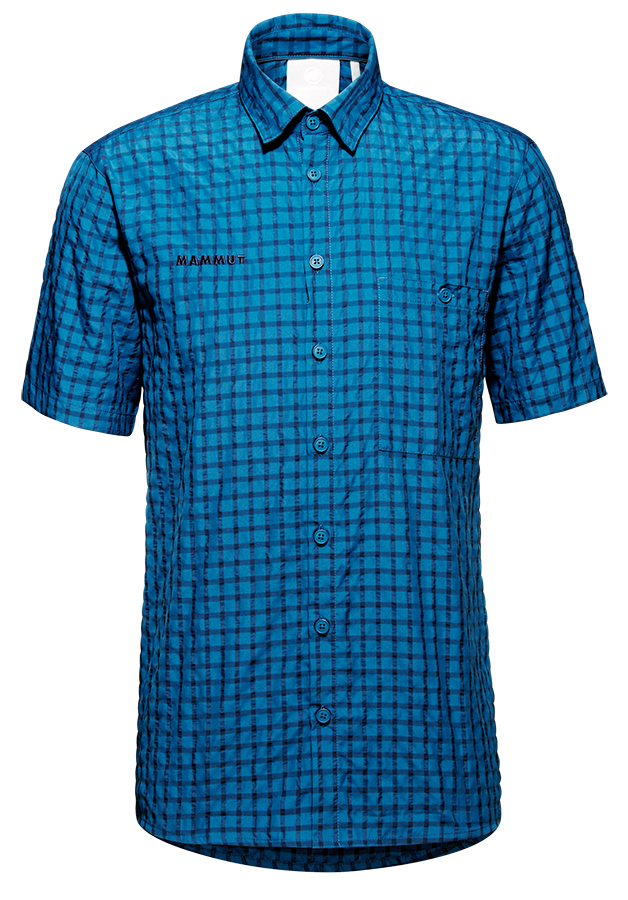 Mammut Lenni Shirt Herren Kurzarmhemd deep ice-marine Produktbild 0