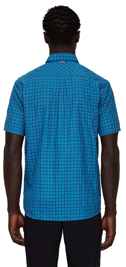 Mammut Lenni Shirt Herren Kurzarmhemd deep ice-marine Produktbild 2