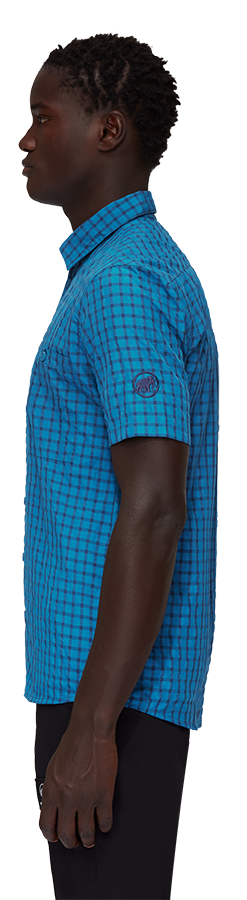 Mammut Lenni Shirt Herren Kurzarmhemd deep ice-marine Produktbild 3