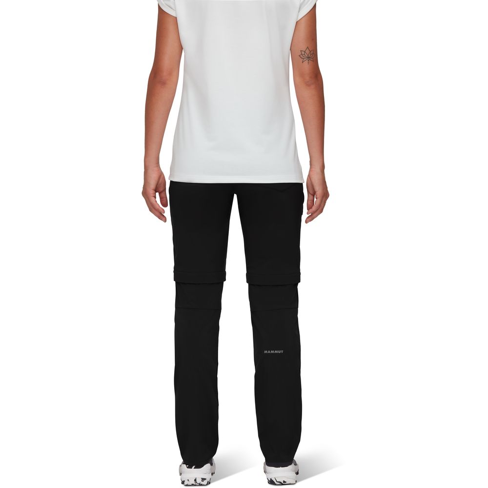 Mammut Runbold Zip Off Pants Damen black Wanderhose Produktbild 1