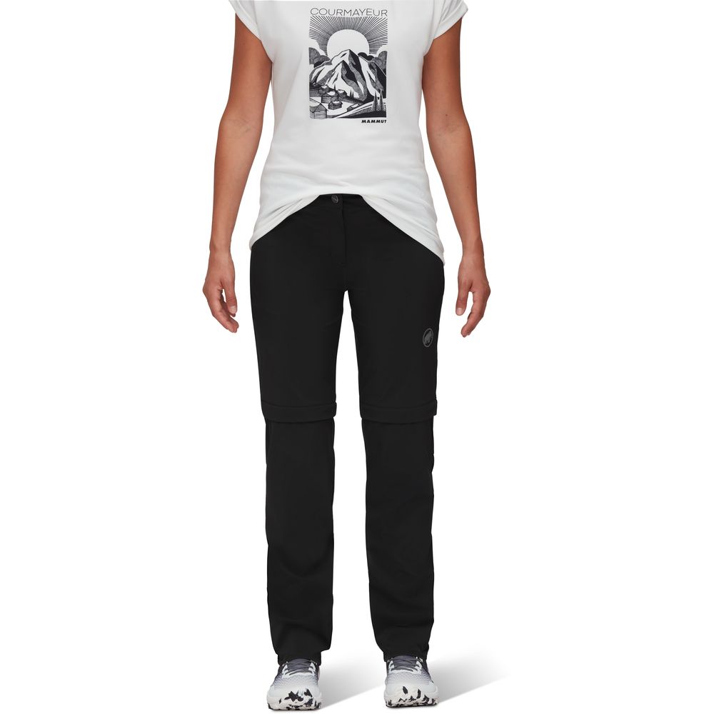 Mammut Runbold Zip Off Pants Damen black Wanderhose Produktbild 2