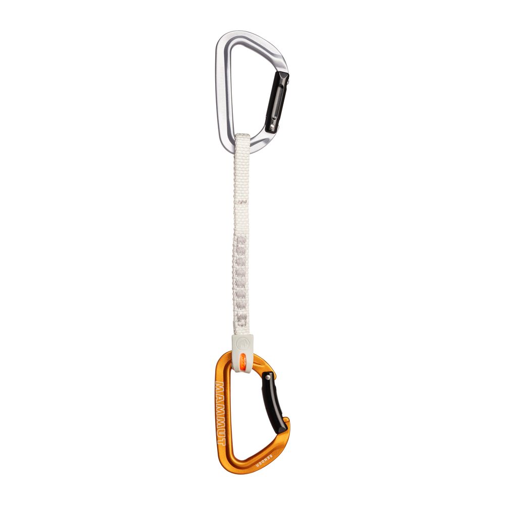 Mammut Sender Keylock 17 cm Quickdraw Express-Set light grey-gold Produktbild 0