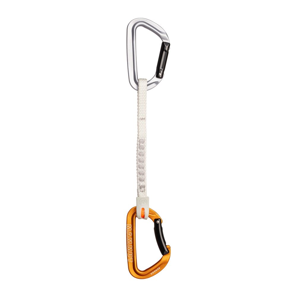 Mammut Sender Keylock 17 cm Quickdraw Express-Set light grey-gold Produktbild 2