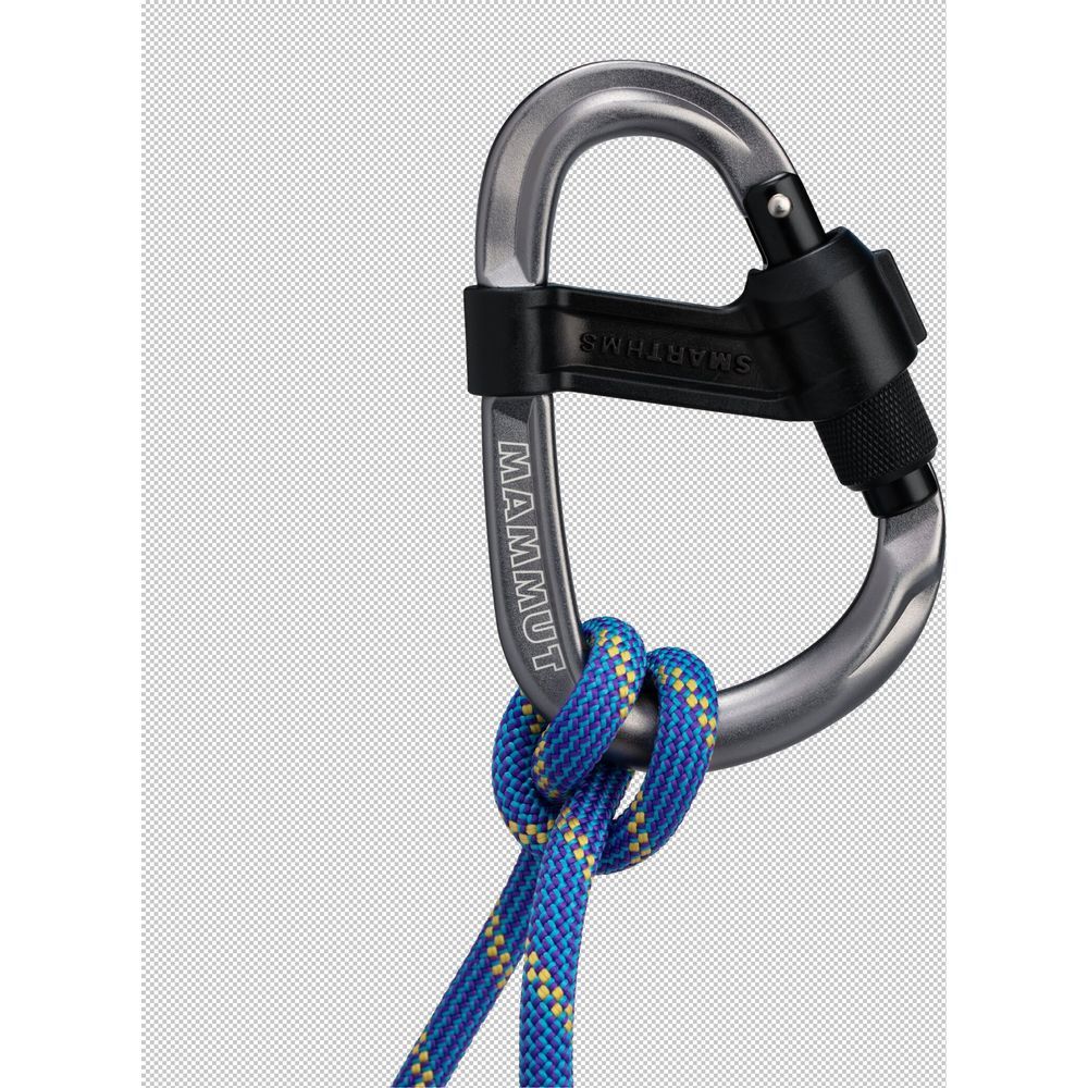 Mammut Smart HMS 2.0 Screwgate Karabiner grey Produktbild 2
