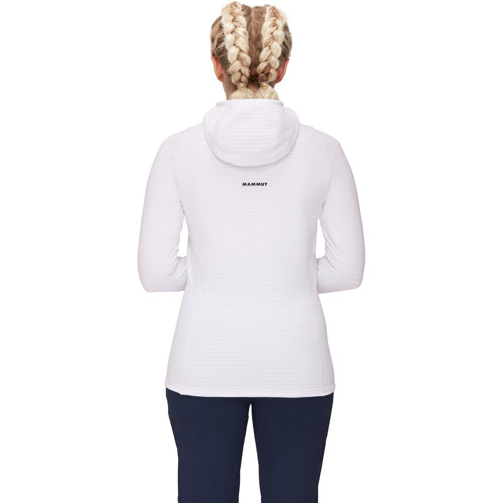 Mammut Taiss Light Ml Hooded Jacket Damen white Midlayer Produktbild 2