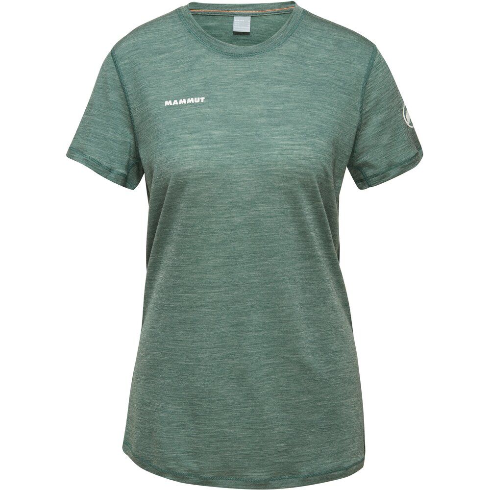 Mammut Tree Wool Fl T-Shirt Damen dark jade melange Produktbild 0