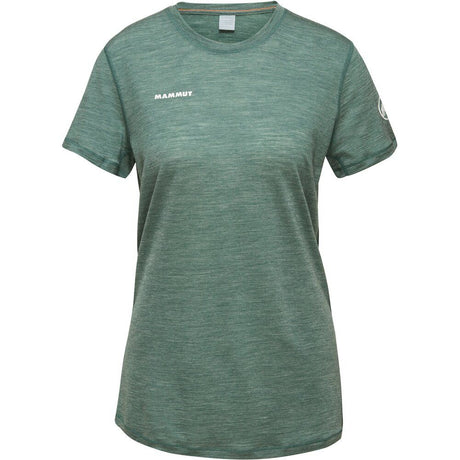 Mammut Tree Wool Fl T-Shirt Damen dark jade melange Produktbild 0