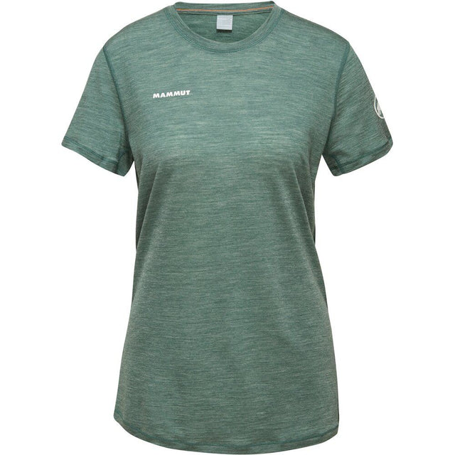 Mammut Tree Wool Fl T-Shirt Damen dark jade melange Produktbild 0