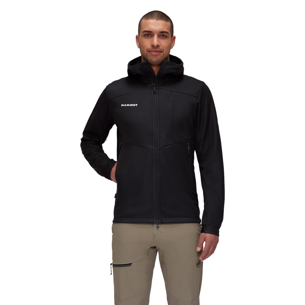 Mammut Ultimate VII So Hooded Jacket Men black Softshelljacke Produktbild 2