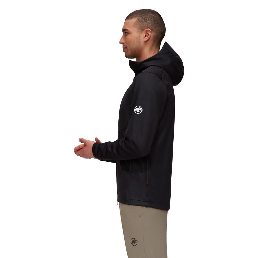 Mammut Ultimate VII So Hooded Jacket Men black Softshelljacke Produktbild 3
