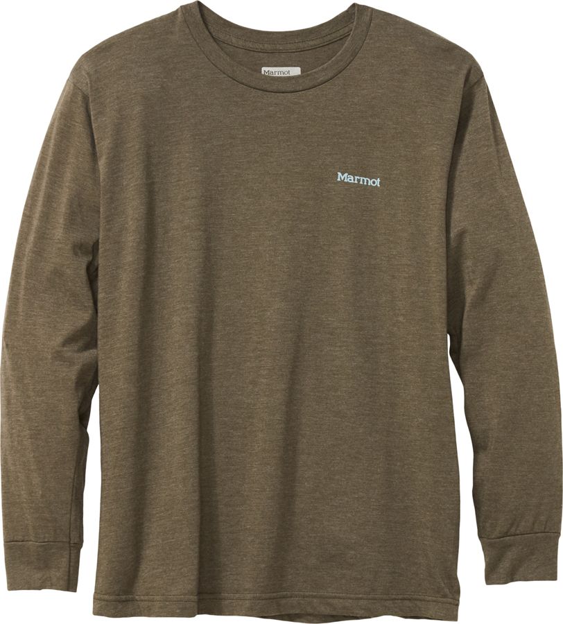 Marmot Cervin Tee LS Herren Langarmshirt olive heather Produktbild 0