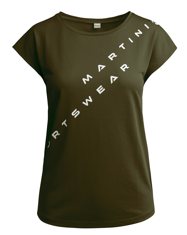 Martini Sportswear Be.Different Damen Funktionsshirt olive Produktbild 0