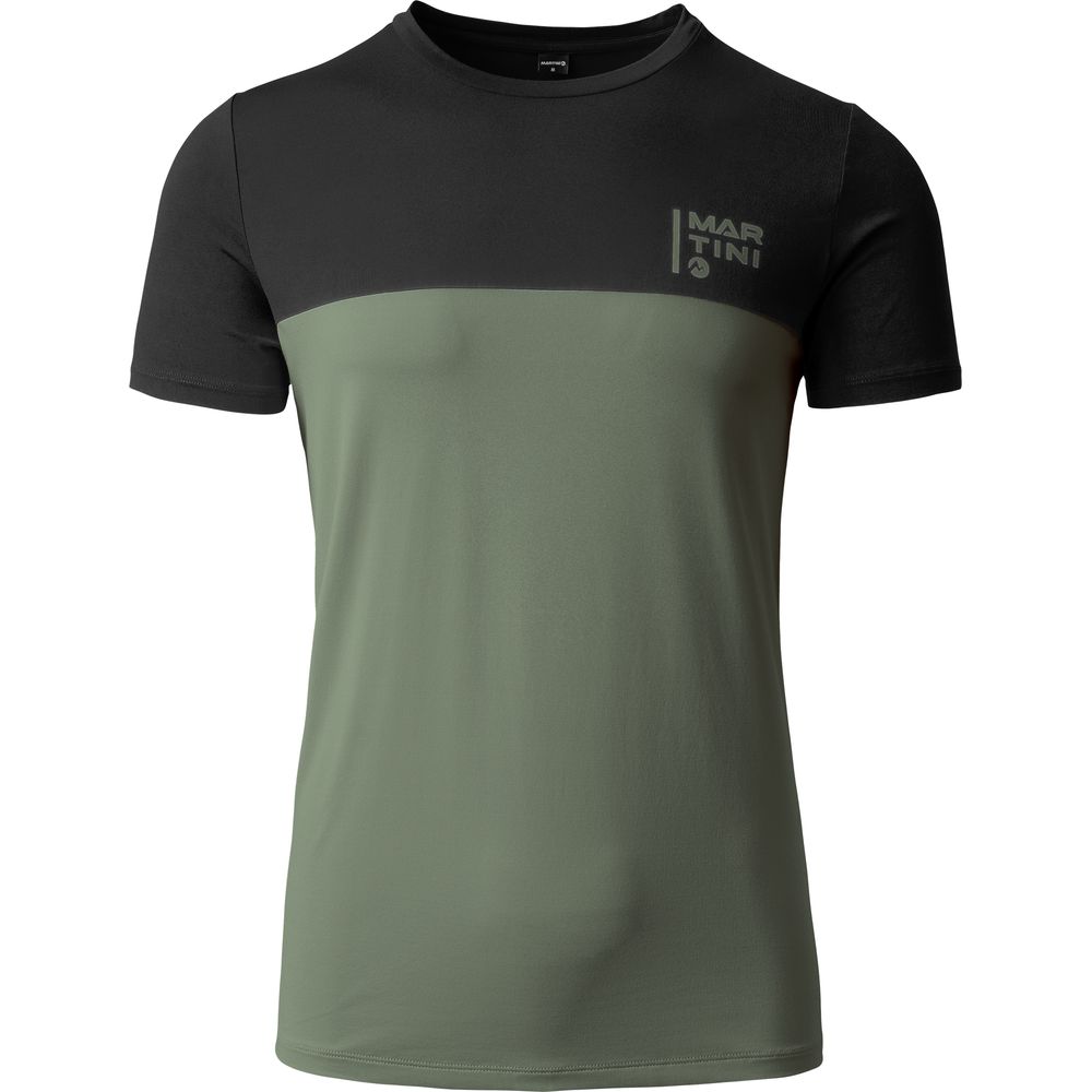 Martini Sportswear Highventure Shirt Straight Herren Funktionsshirt mosstone/black Produktbild 0