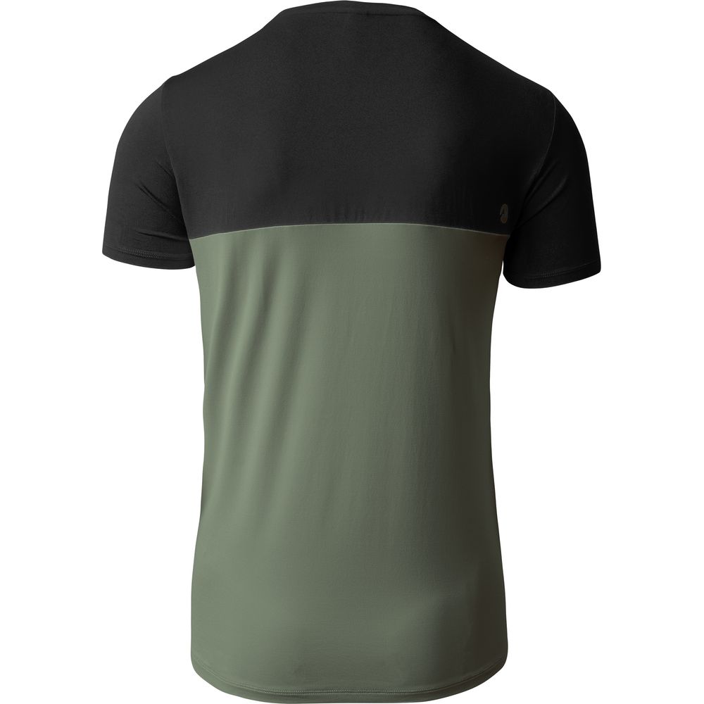 Martini Sportswear Highventure Shirt Straight Herren Funktionsshirt mosstone/black Produktbild 1