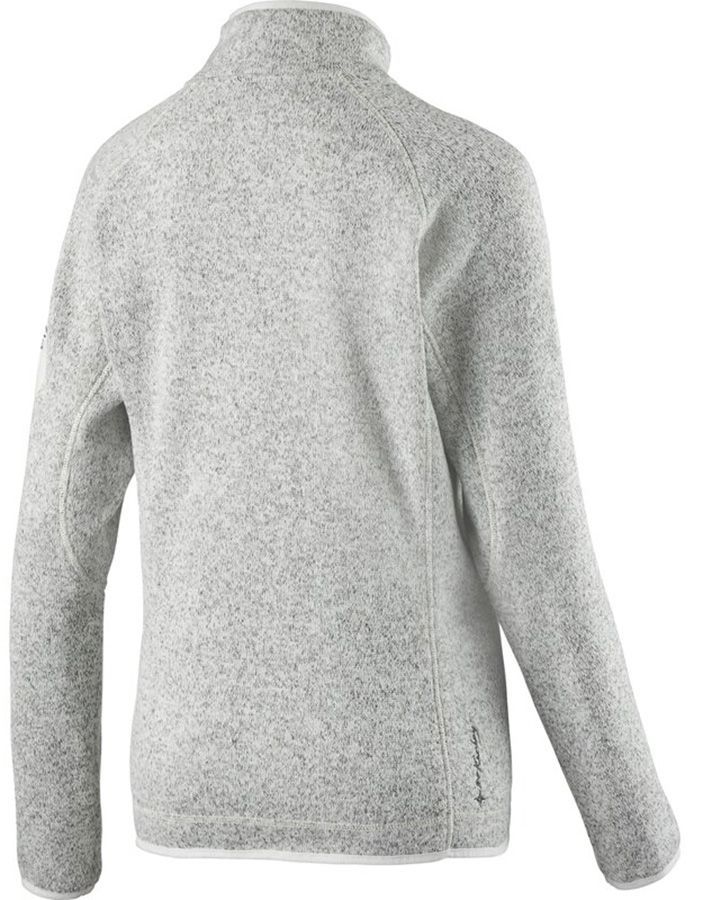 McKinley Skeen Damen Fleecejacke melange/white Produktbild 1