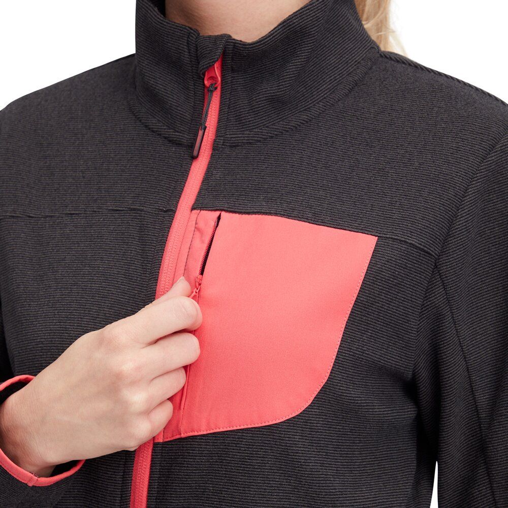 McKinley Damen Fleecejacke Conna melange/anthracite Produktbild 2