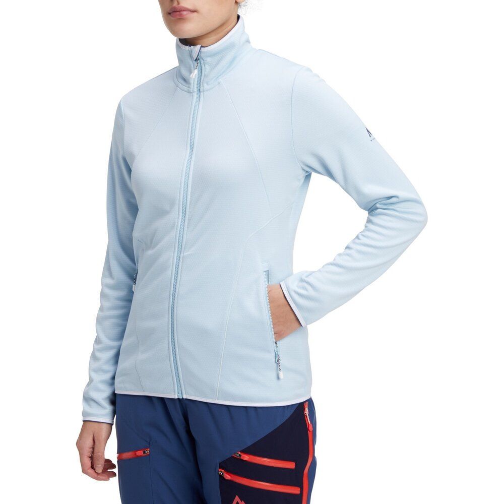 McKinley Damen Fleecejacke Roto II melange/blue light Produktbild 1