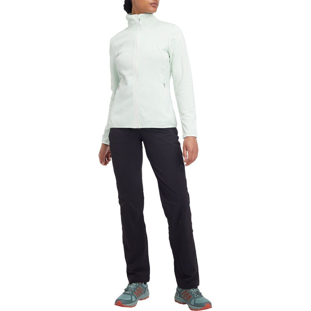 McKinley Damen Fleecejacke Roto II melange/mint light Produktbild 2