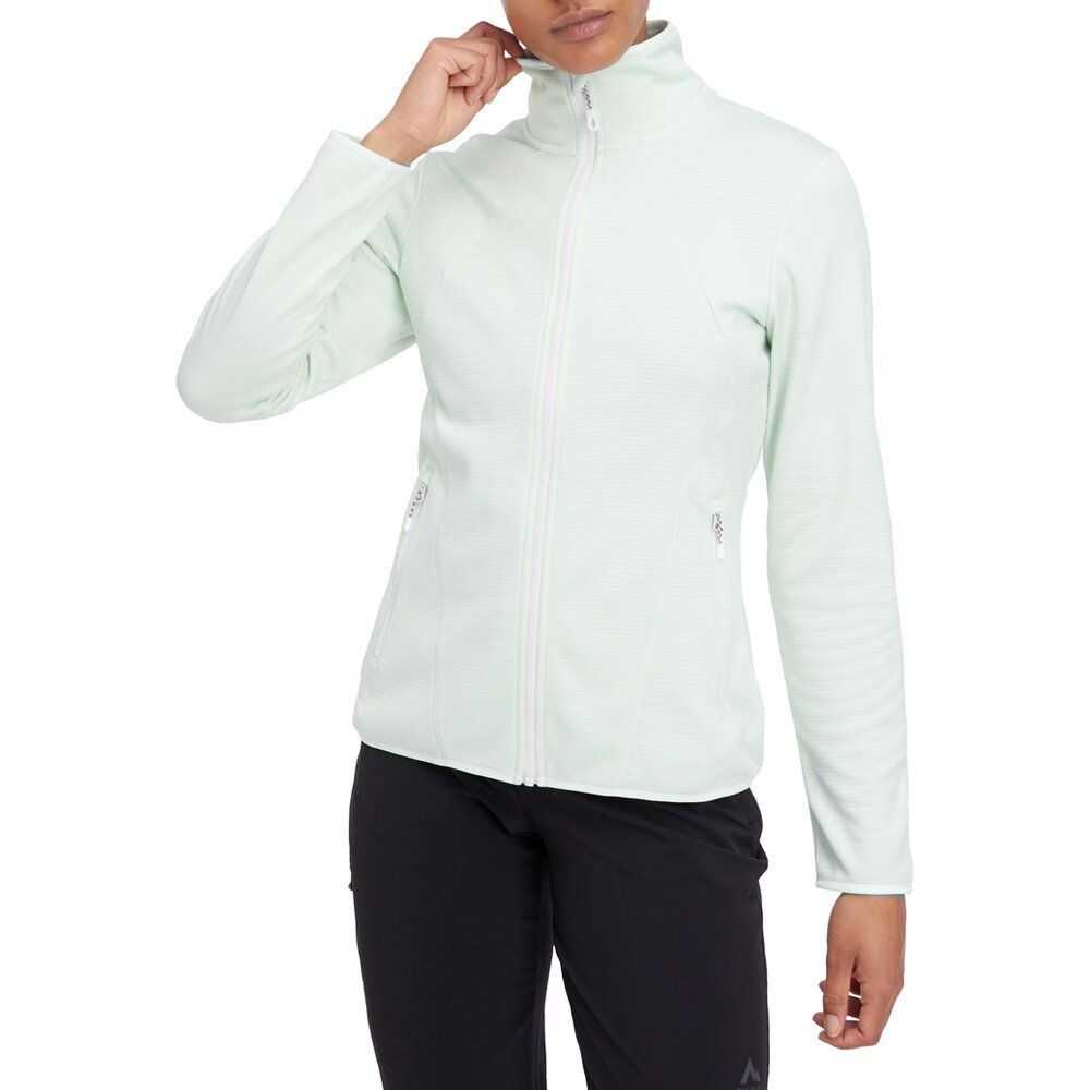 McKinley Damen Fleecejacke Roto II melange/mint light Produktbild 3