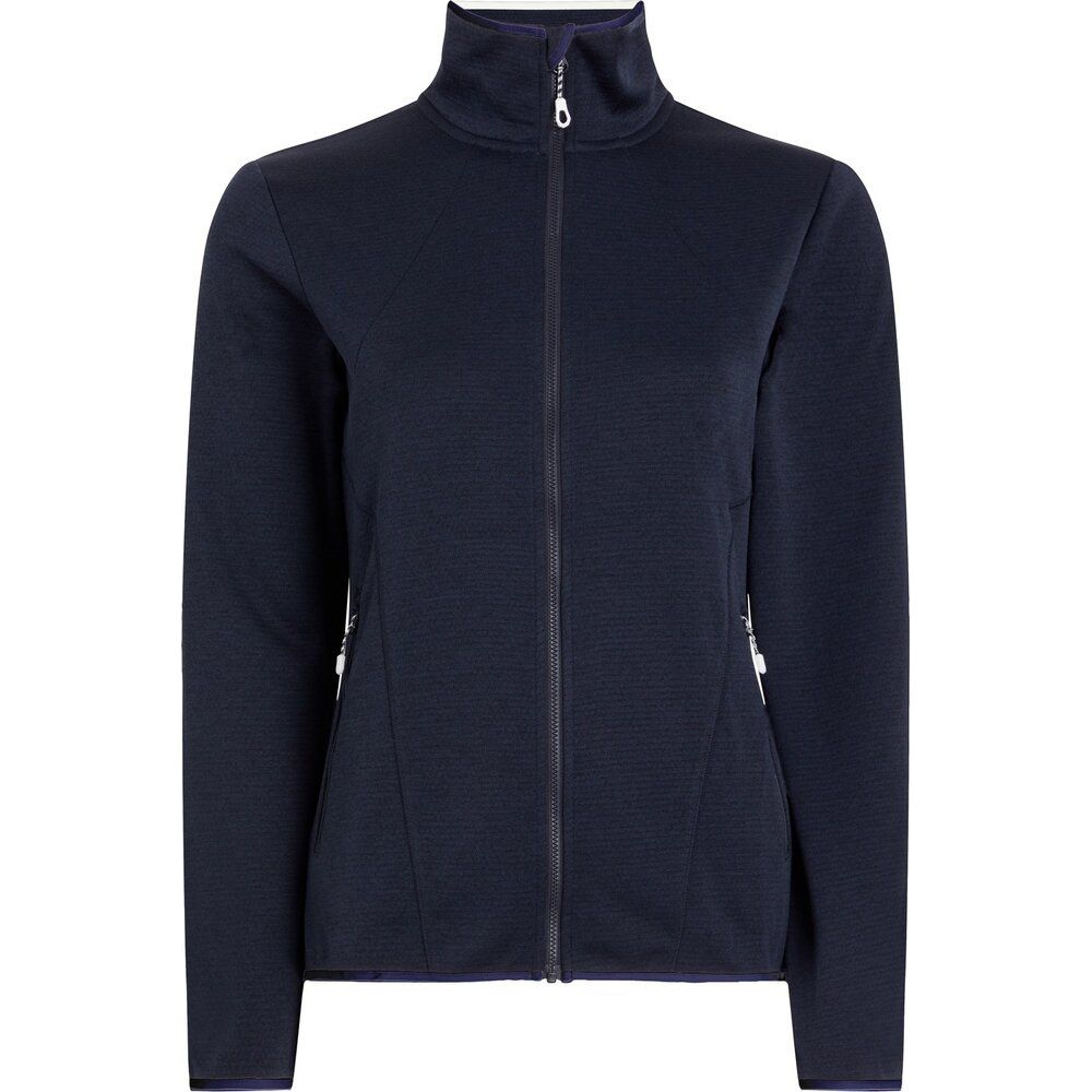 McKinley Damen Fleecejacke Roto II melange/navy Produktbild 0