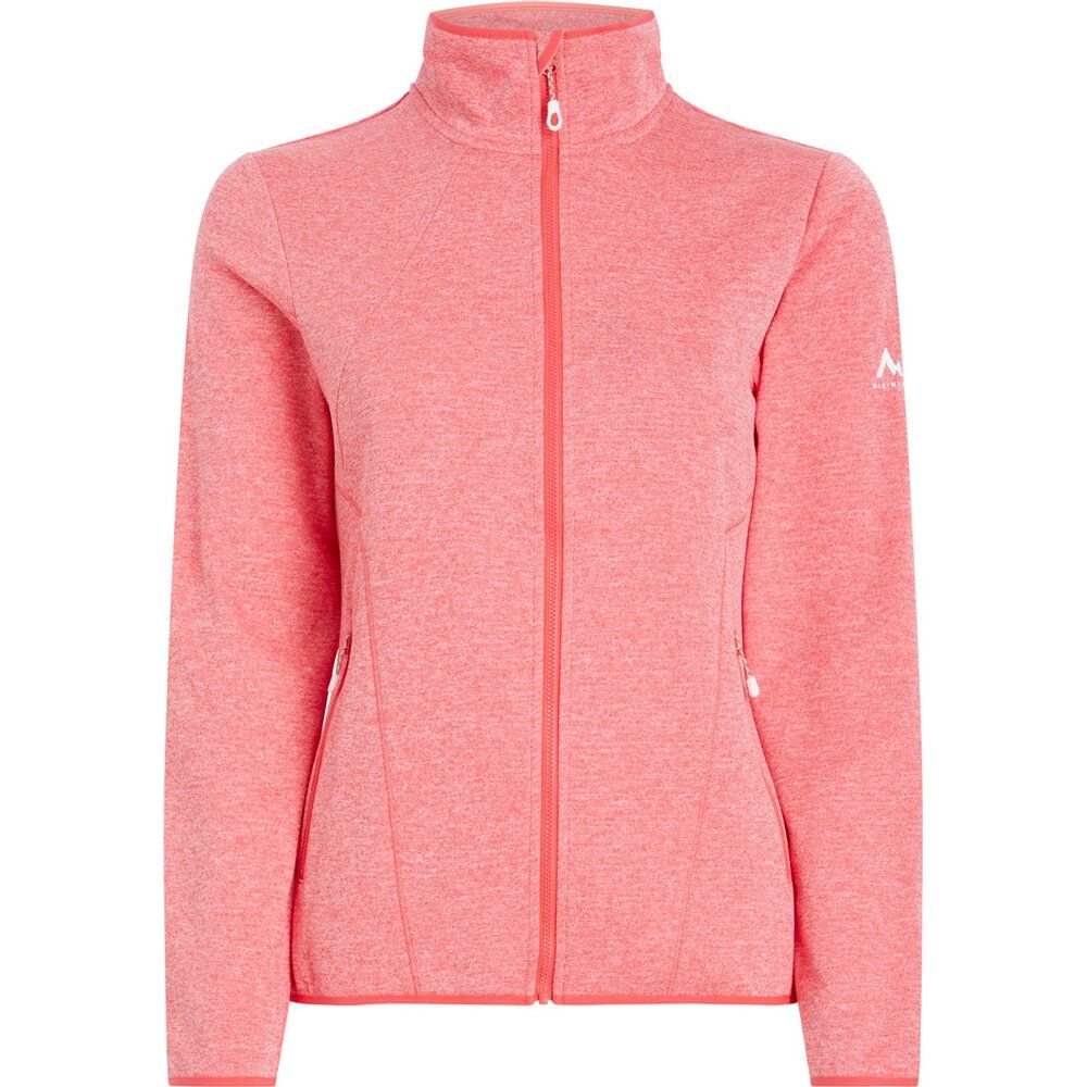 McKinley Damen Fleecejacke Roto II melange/pink Produktbild 0