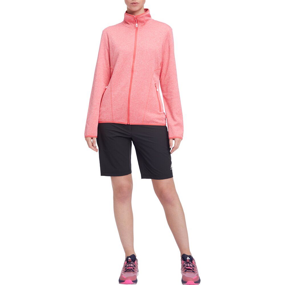 McKinley Damen Fleecejacke Roto II melange/pink Produktbild 2