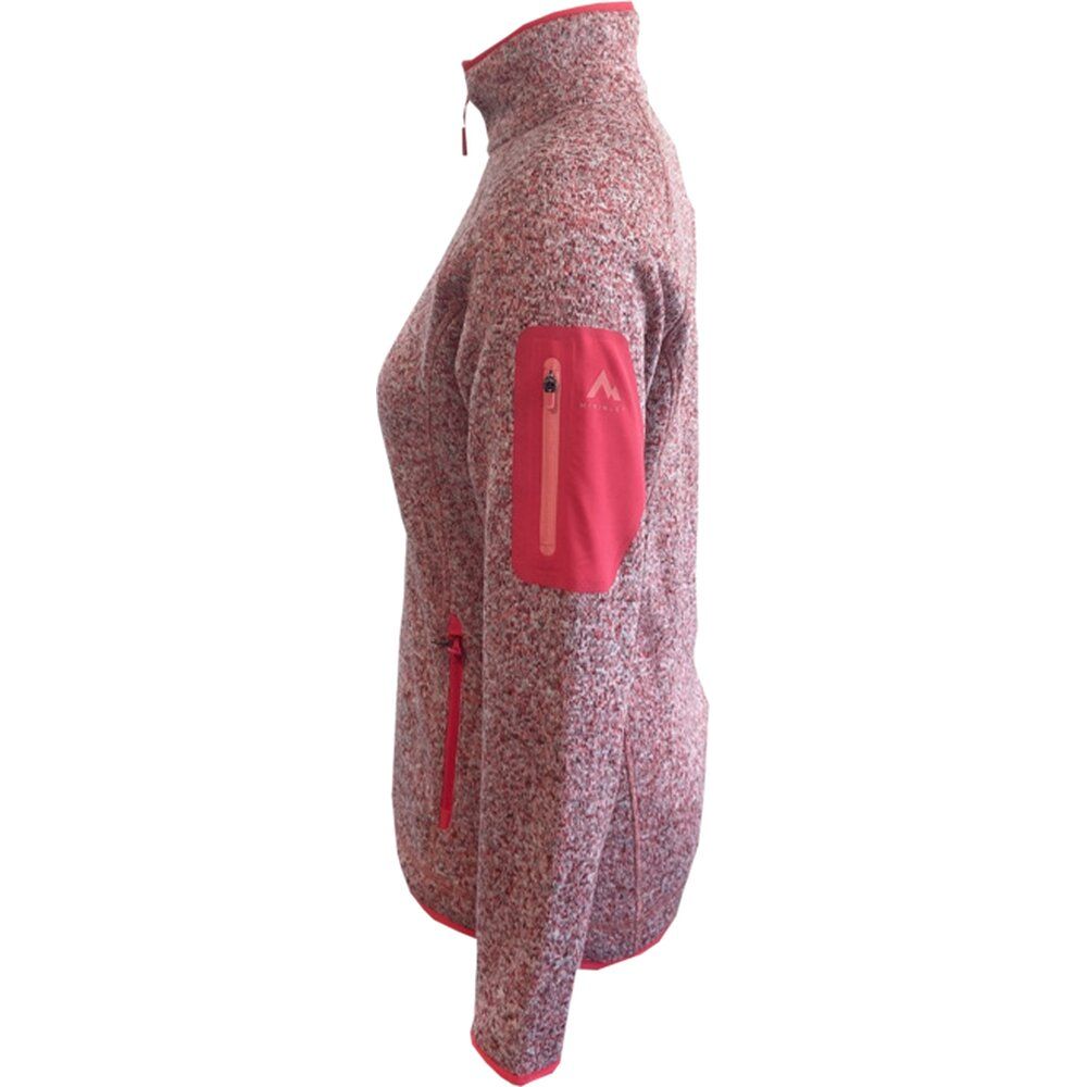 McKinley Damen Fleecejacke Skeena 953 melange/pink Produktbild 2