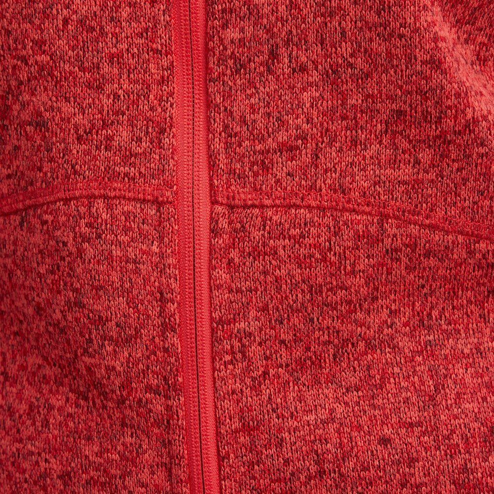 McKinley Damen Fleecejacke Skeena melange/red/red Produktbild 3