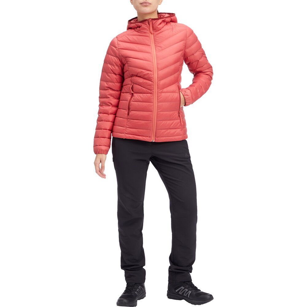 McKinley Damen Jacke Arlo Jkt red dark Daunenjacke Produktbild 3