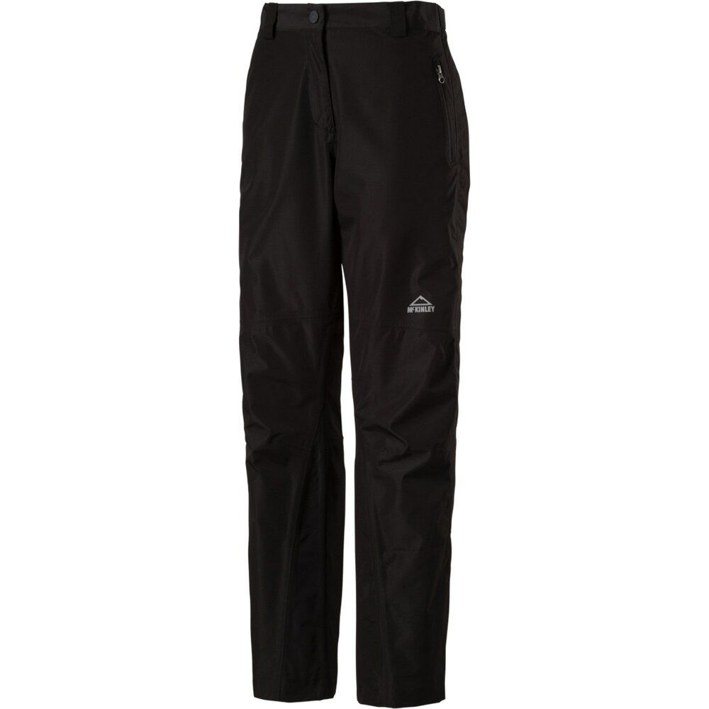 McKinley Damen Regenhose Carlow II Kurzgröße schwarz Produktbild 0