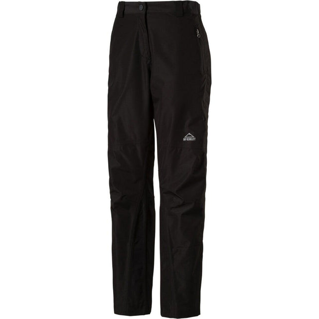 McKinley Damen Regenhose Carlow II Kurzgröße schwarz Produktbild 0