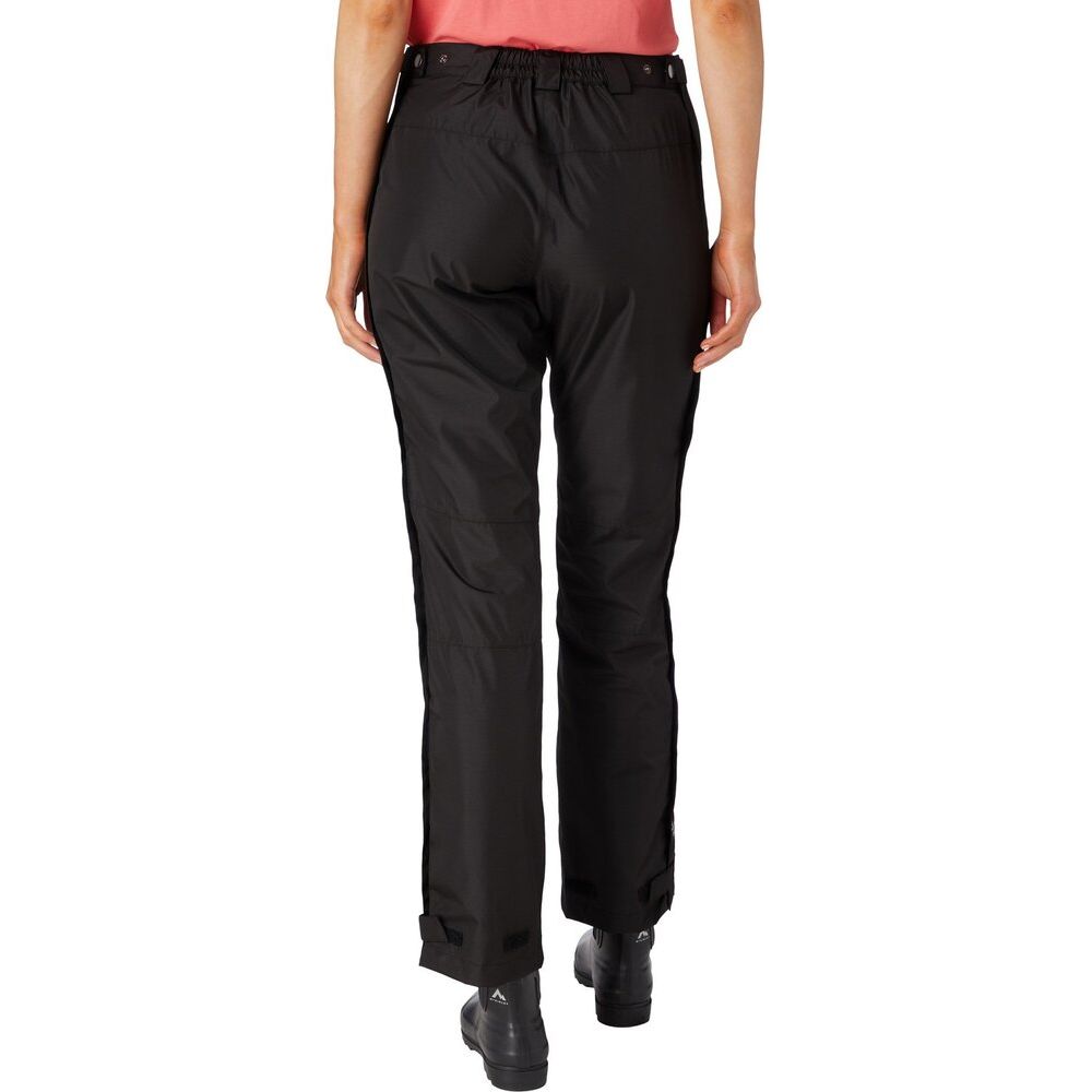 McKinley Carlow II Damen Regenhose schwarz Produktbild 1