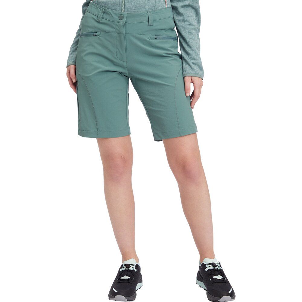 McKinley Damen Wandershorts Cameron Slim Fit green dark Shorts Produktbild 2