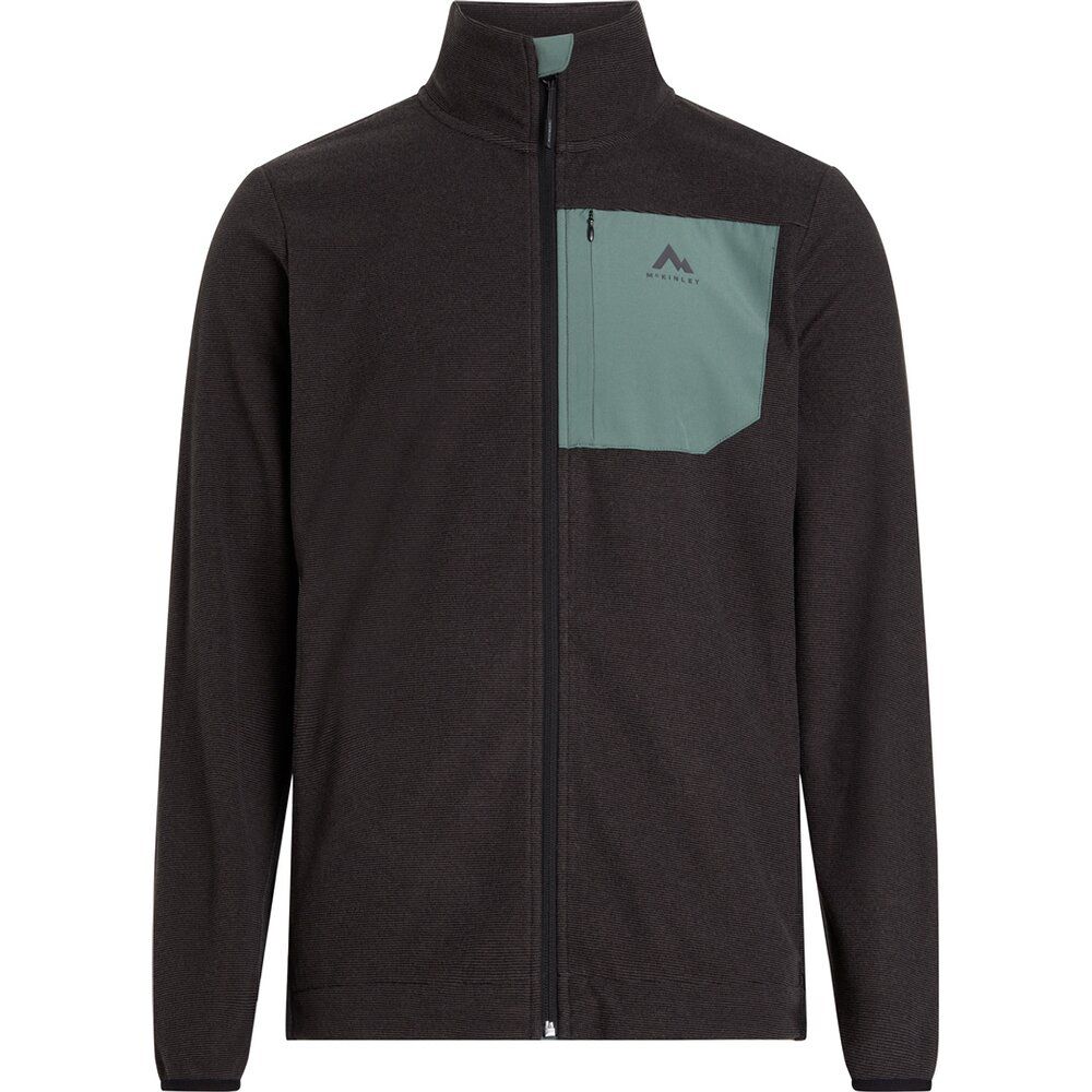 McKinley Herren Fleecejacke Conna II melange/black night Produktbild 0