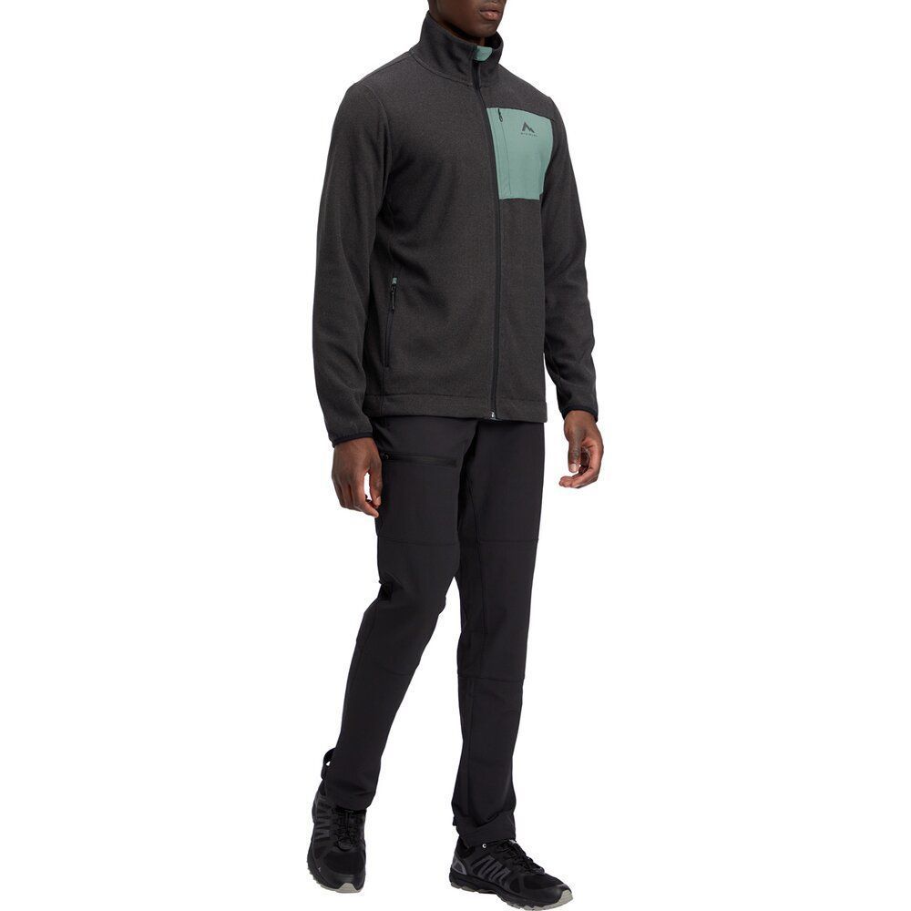 McKinley Herren Fleecejacke Conna II melange/black night Produktbild 1