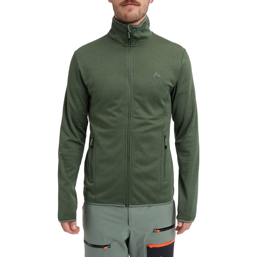 McKinley Herren Fleecejacke Roto IV melange/green Produktbild 4
