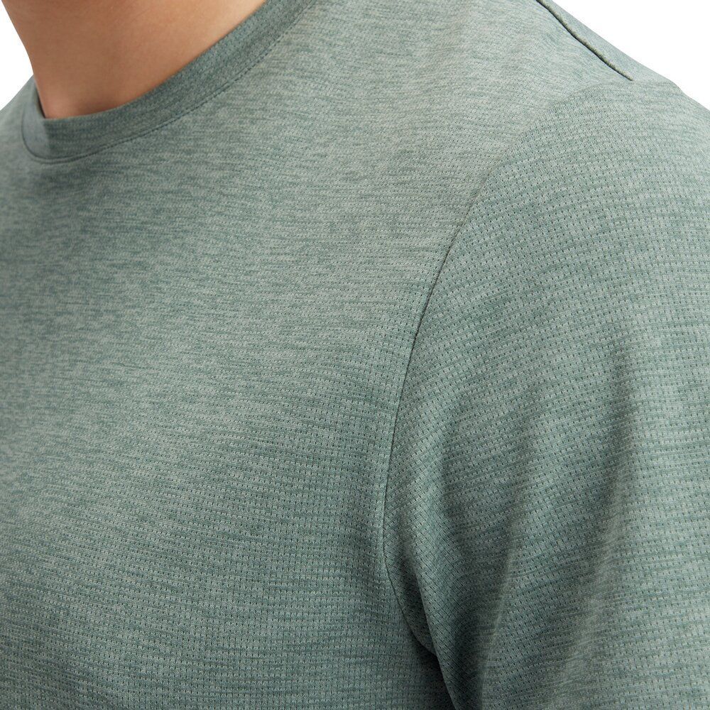 McKinley Herren Shirt Hunu melange/green dark Produktbild 1