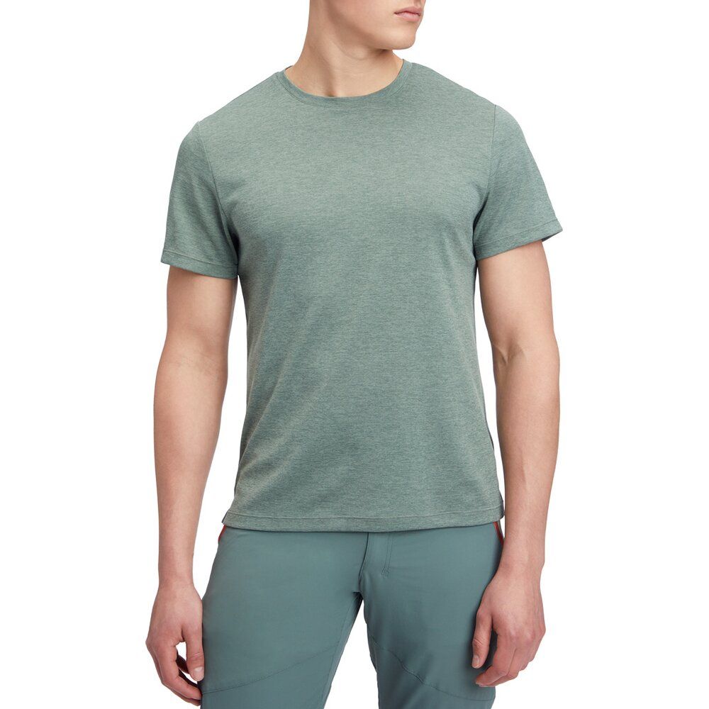 McKinley Herren Shirt Hunu melange/green dark Produktbild 3