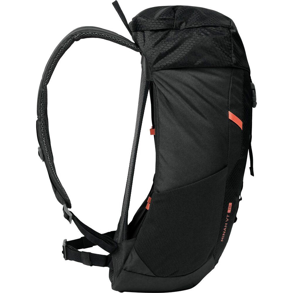 McKinley Rucksack Minah I VT 18 black night/red rust Wanderrucksack Produktbild 2