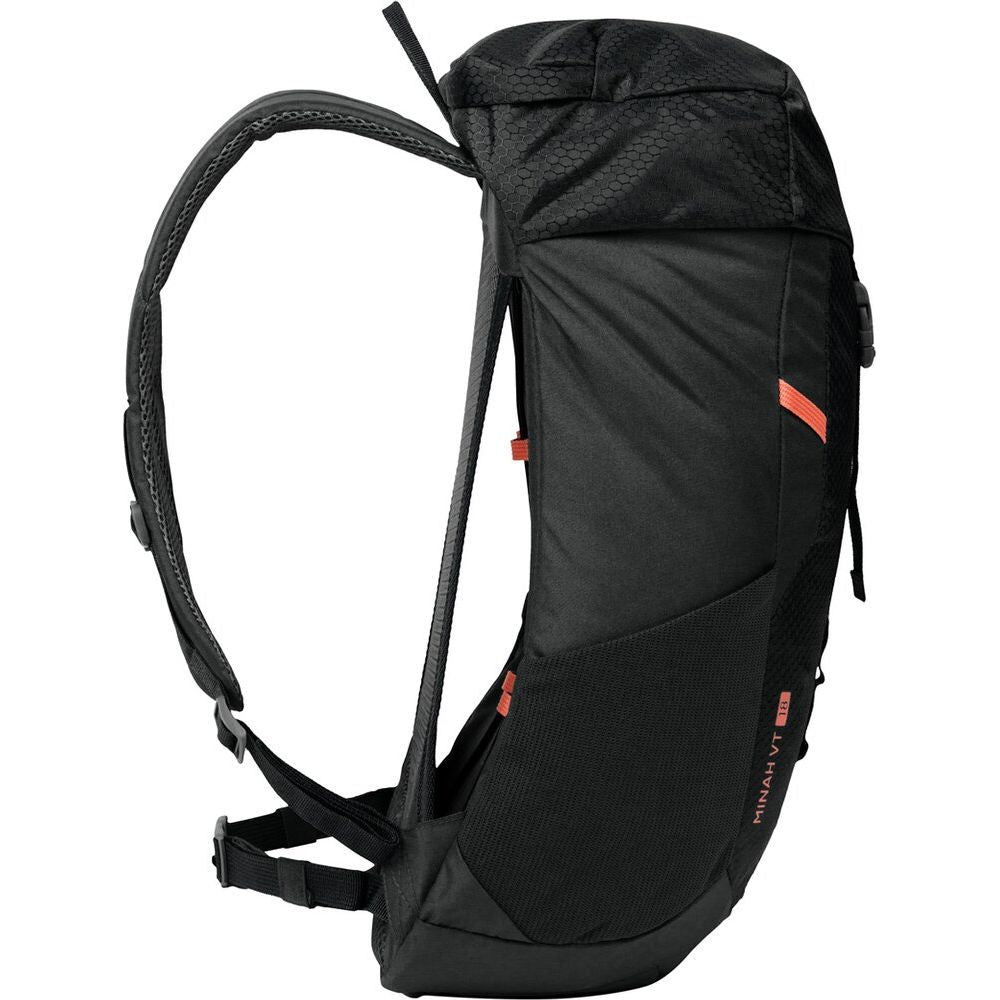 McKinley Rucksack Minah I VT 18 black night/red rust Wanderrucksack Produktbild 4