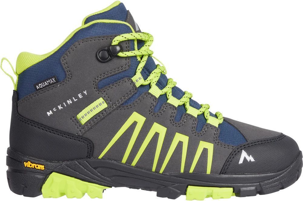 McKinley Denali Mid AQX J Kinder Wanderschuh anthracite/green lime Produktbild 0