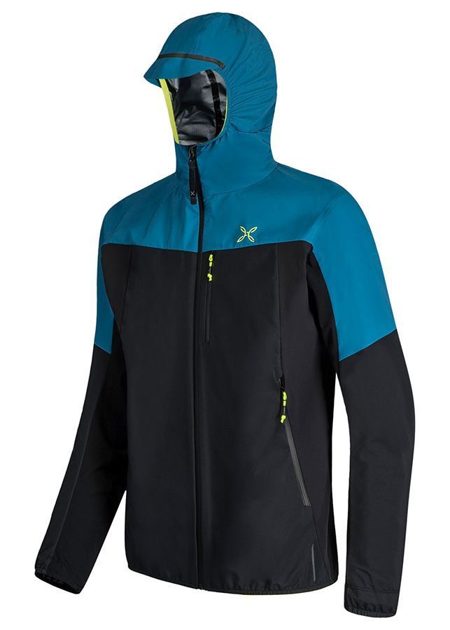 Montura Air Active Hoody Jacket Herren Hardshelljacke nero/blu ottanio Produktbild 1