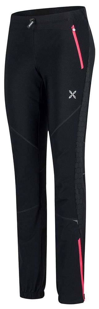 Montura Evoque 2 Pants Damen Softshellhose nero/rosa sugar Produktbild 2